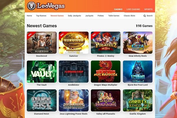 Leo Vegas Games