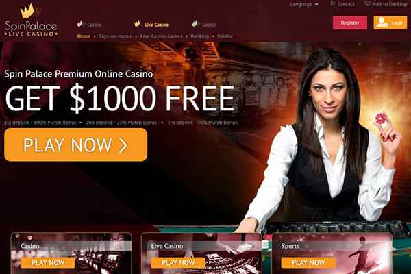 Spin Palace NZ Live Dealer