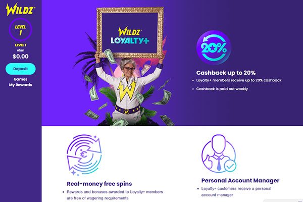 Wildz casino promotions