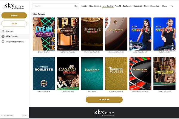 skycity online casino app