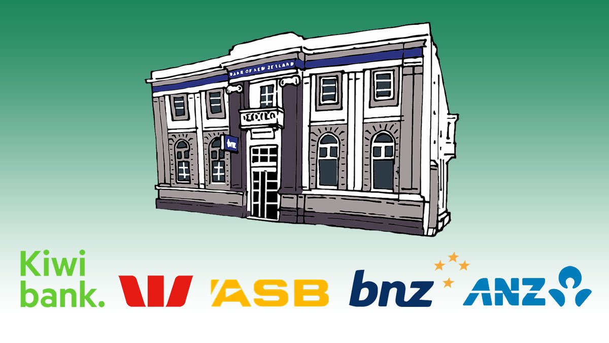 NZ Banks and logos