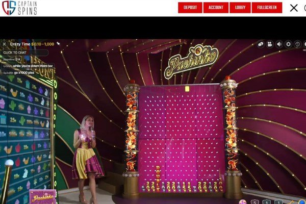 captain spins live casino new zealand crazy time