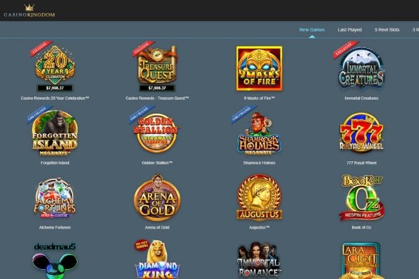 Casino Kingdom games screenshot