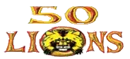 50 Lions Pokie slot review Logo of 50 Lions Pokie slot