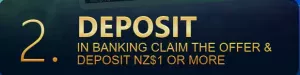 Lucky Nugget $1 deposit NZ step 2